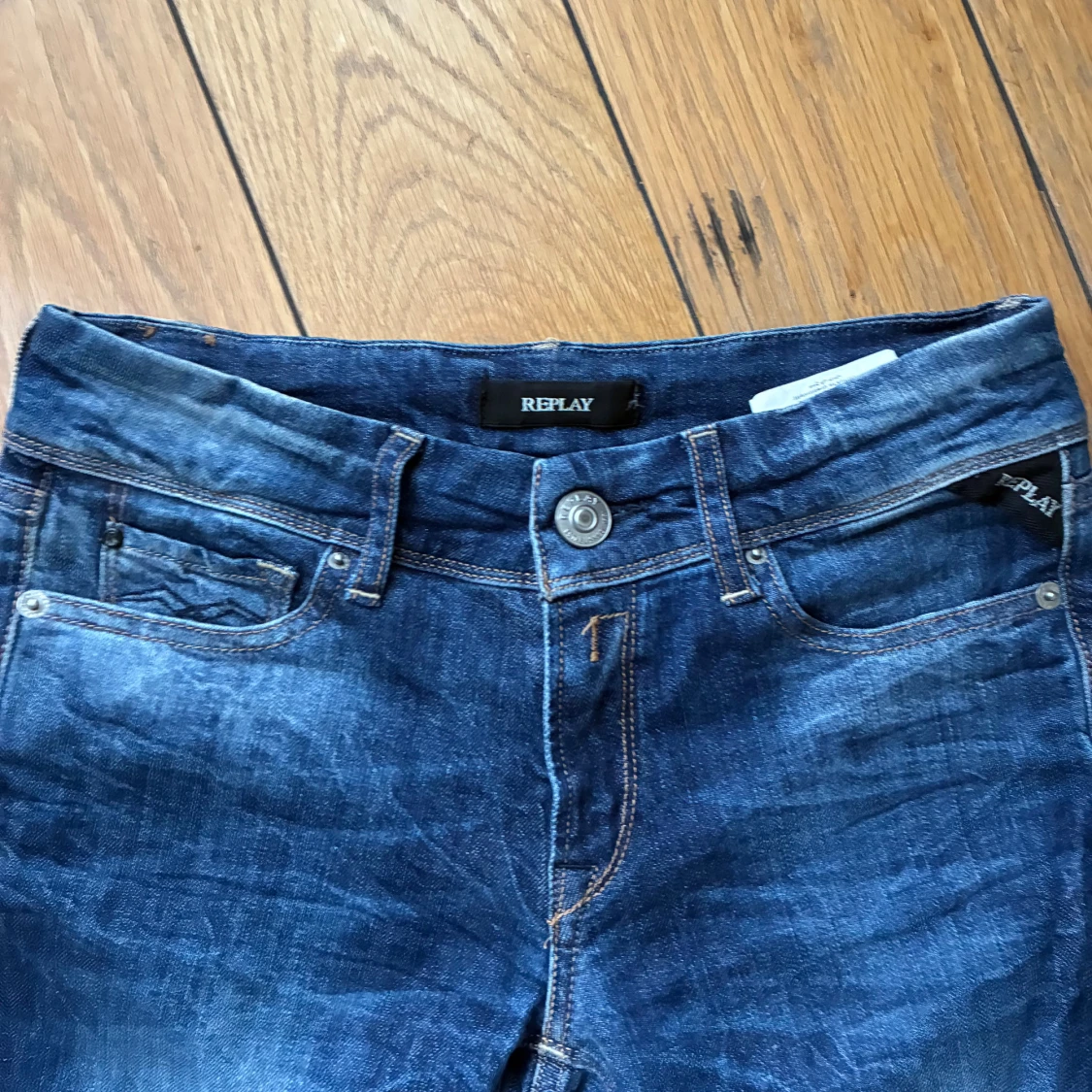 Blå Replay jeans bootcut - 1