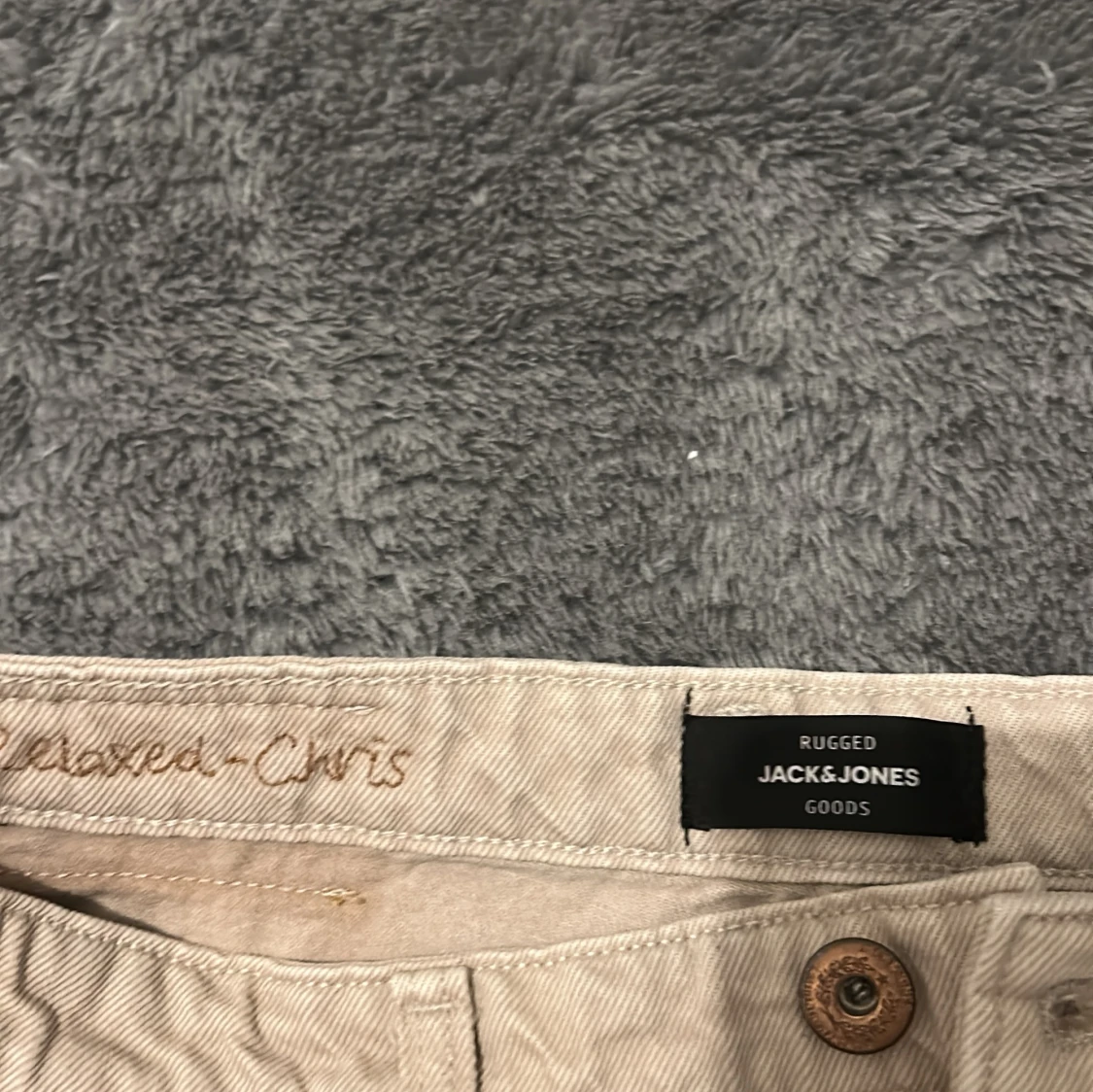 Beige jeans från Jack & Jones - 2