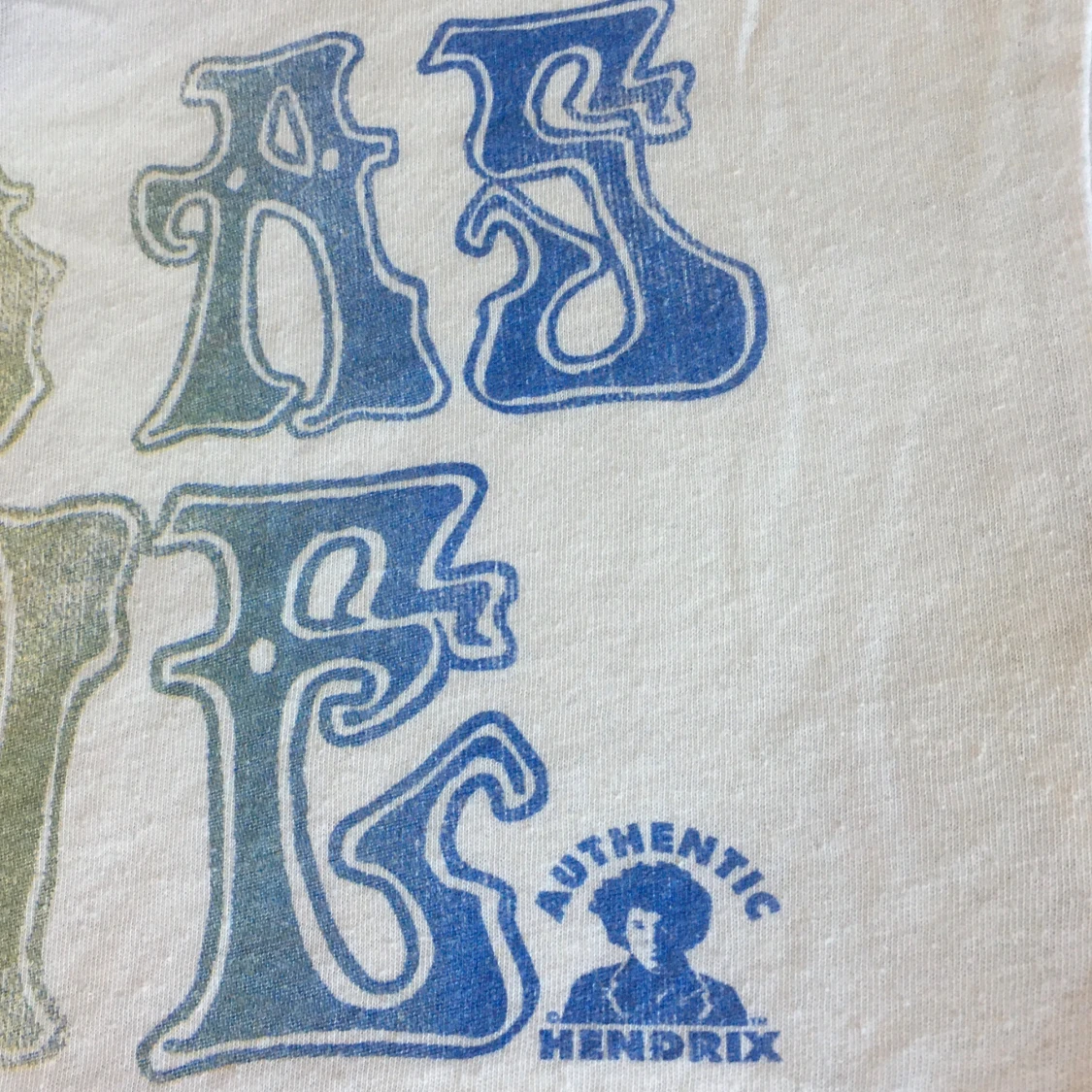 Vintage Jimi Hendrix band tröja/ T-shirt med tryck  - 4