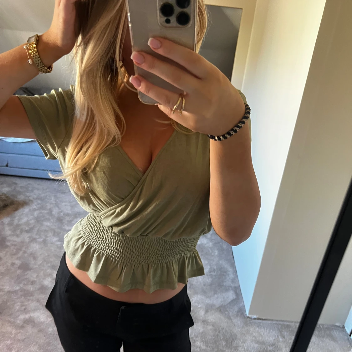 as snygg peplum topp