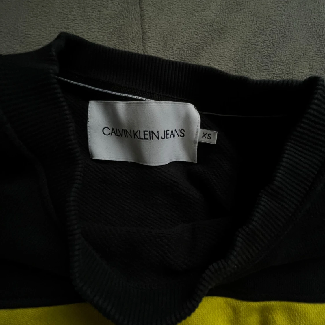 Svart sweatshirt Calvin Klein Jeans XS - 1