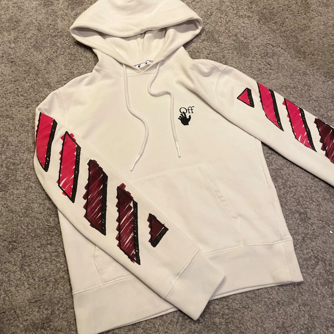 Vit Off-White hoodie