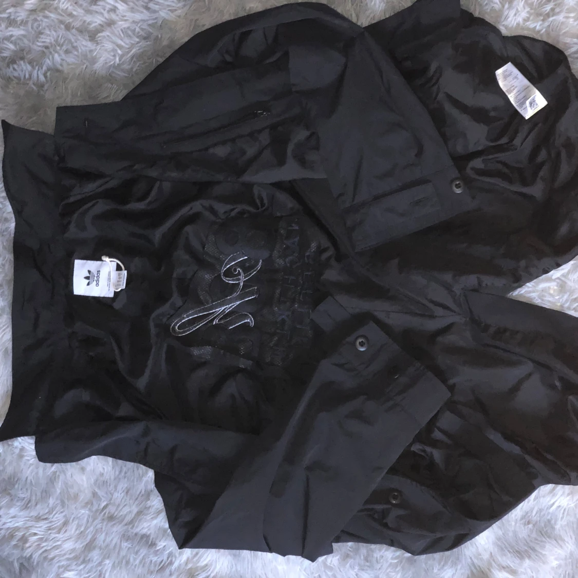 Svart vindjacka Adidas x 808 Berlin - 1