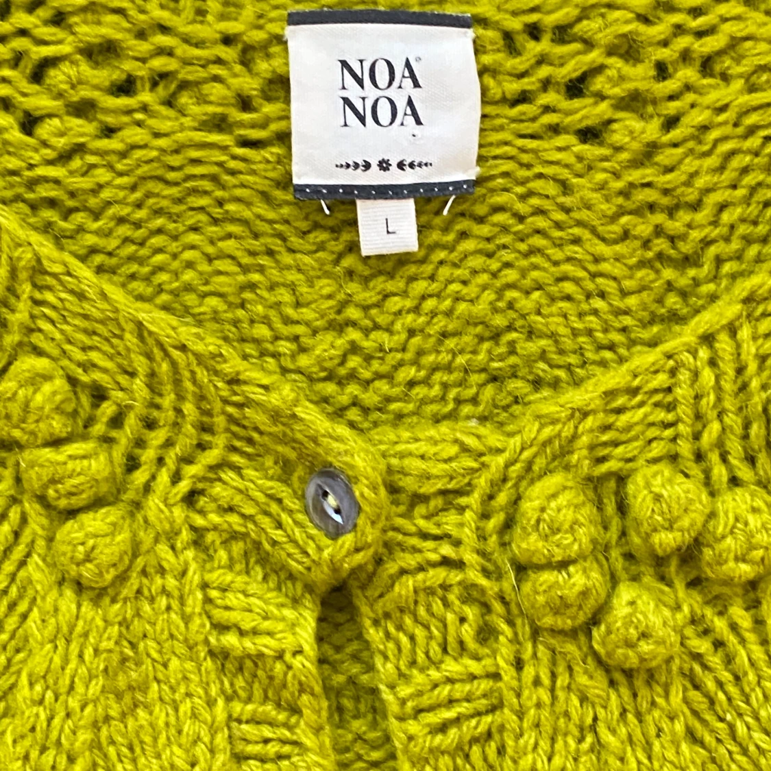 Noa Noa Premium kofta i Ull och Angora - Vintage - 1