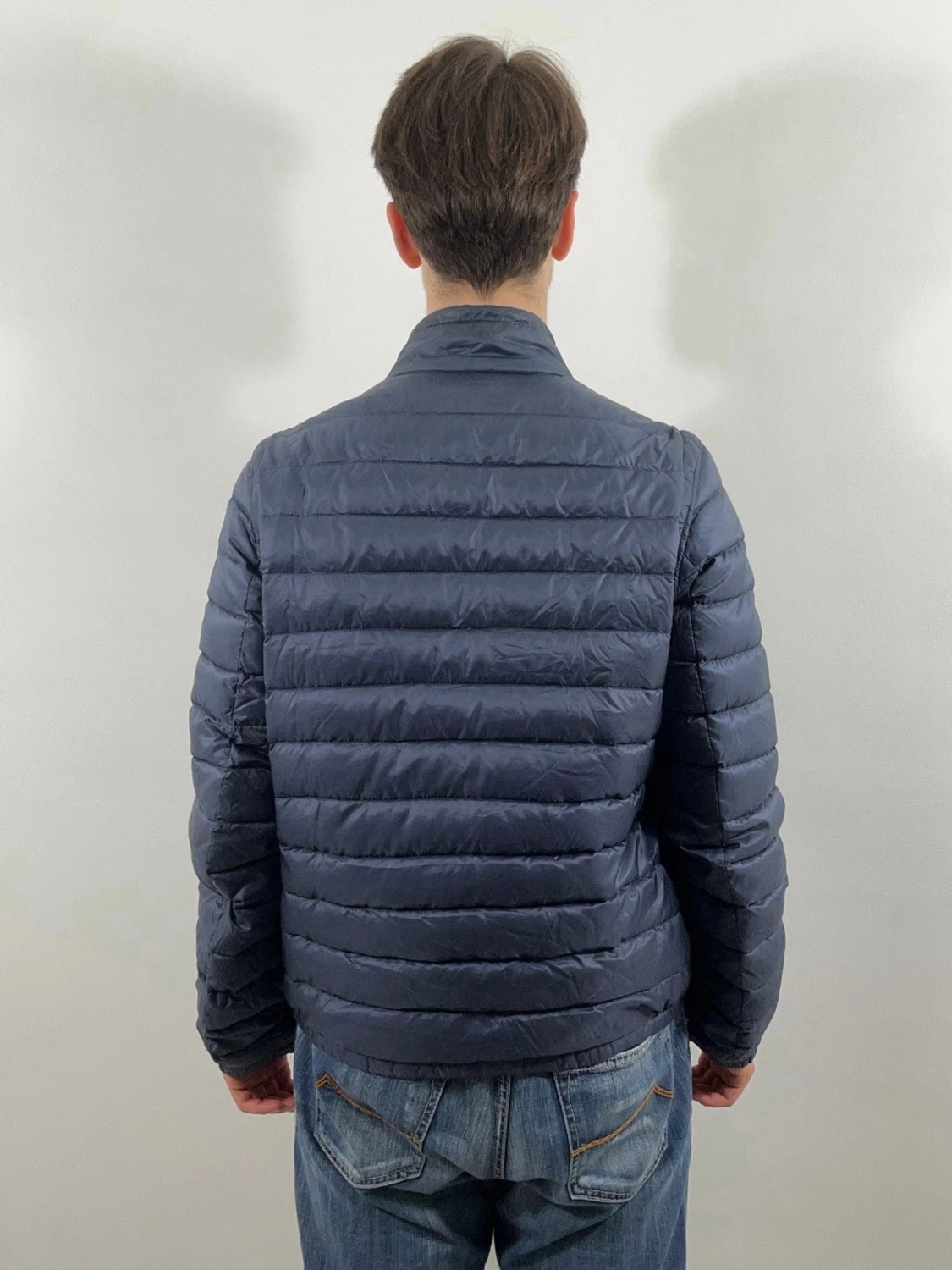 Herno Light Jacket Removable Arms Navy Blue - 2
