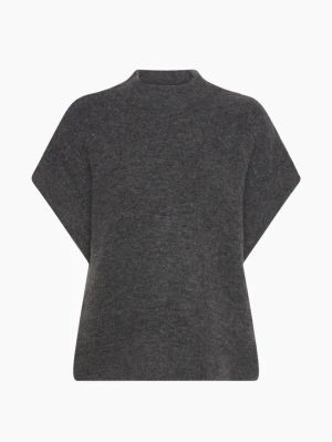 Mörkgrå stickad tröja från Fransa - Säljer en mörkgrå stickad tröja från Fransa i storlek M. Perfekt för lager-på-lager under höst och vinter. Helt ny och oanvänd med prislappen kvar💗 Säljer eftersom jag fick dubbletter💗