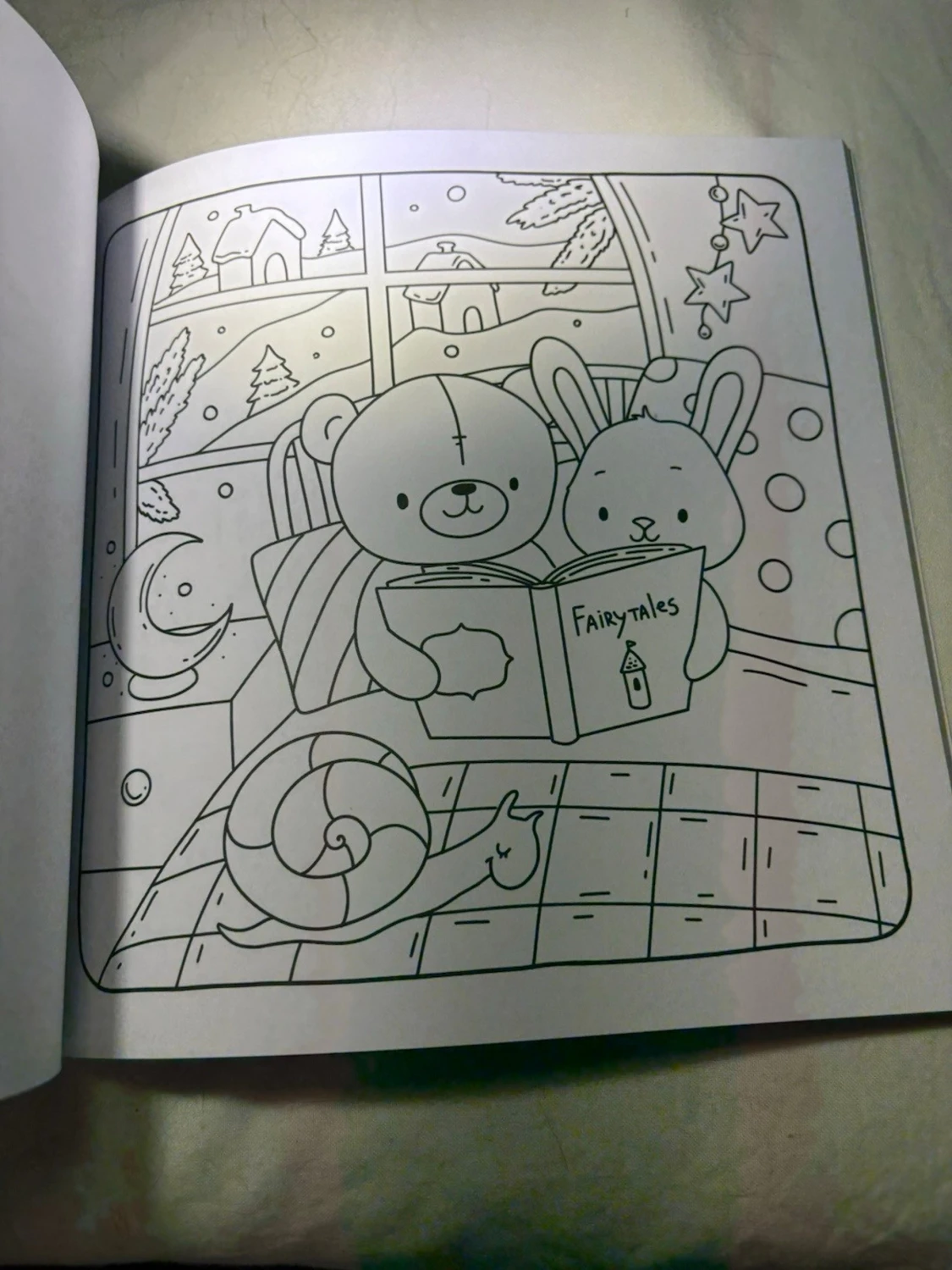 Cuddly Christmas: Mysig & Gullig Målarbok - 2