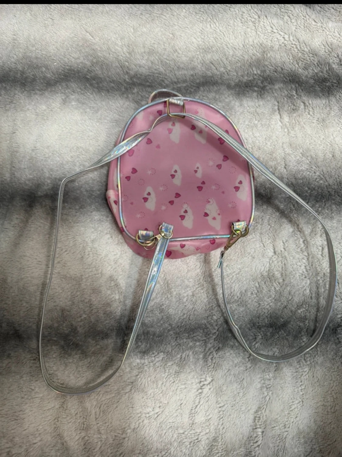 Rosa ryggsäck med enhörning - 1