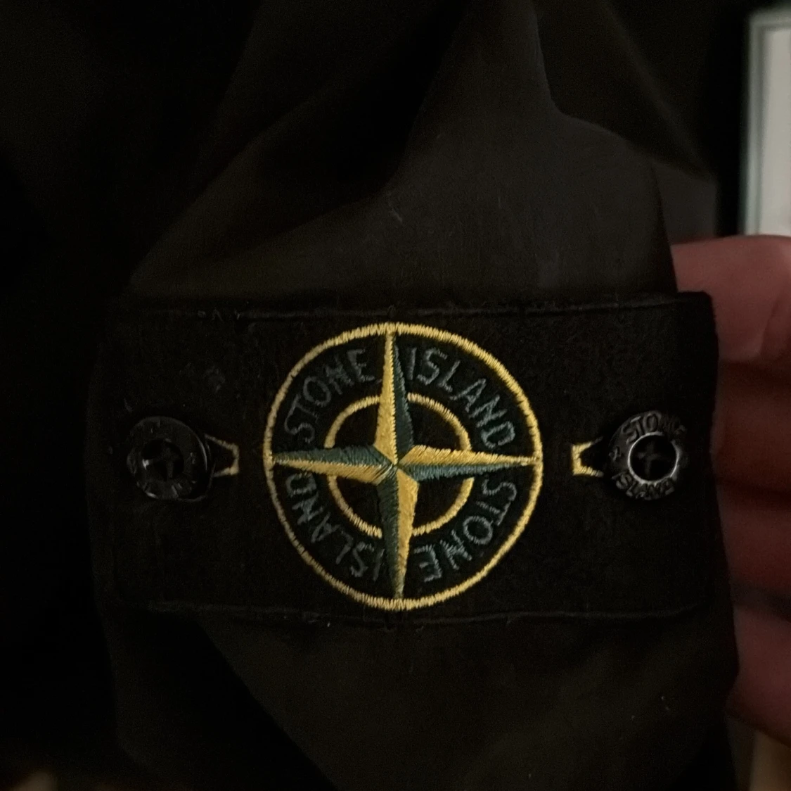 Svart vindjacka från Stone Island - 3