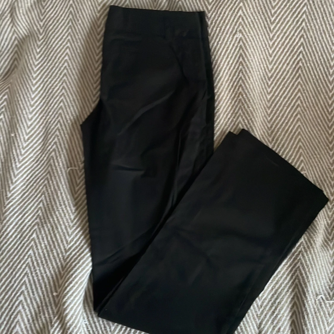 Svarta kostymbyxor från Zara Basic - 2