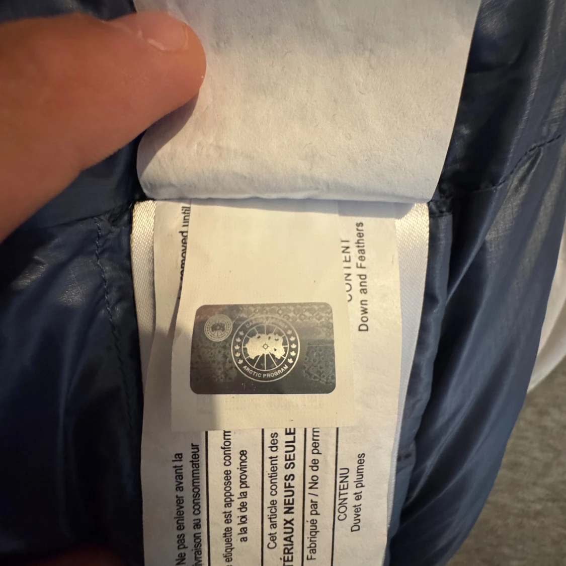 Blå dunväst, Canada Goose - 2