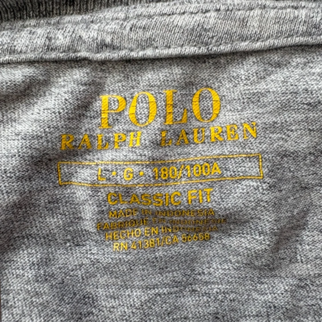 Grå t-shirt från Polo Ralph Lauren - 1