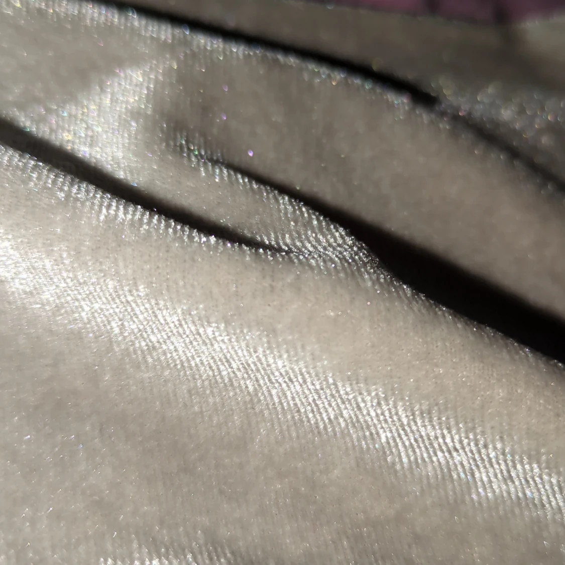 Beige velourtröja med half zip från UNIQ - 3