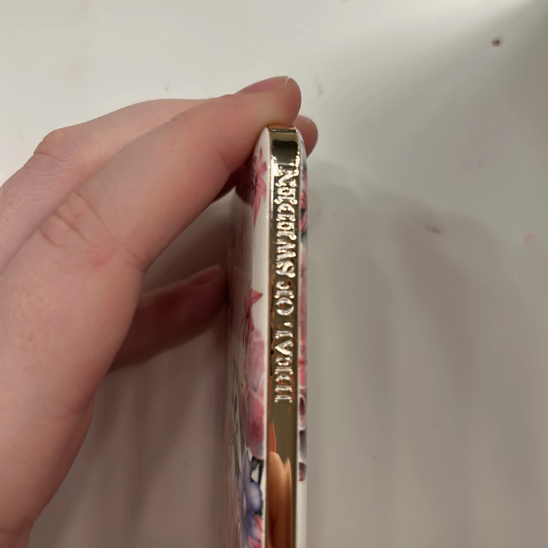 Powerbank med blommönster - 1