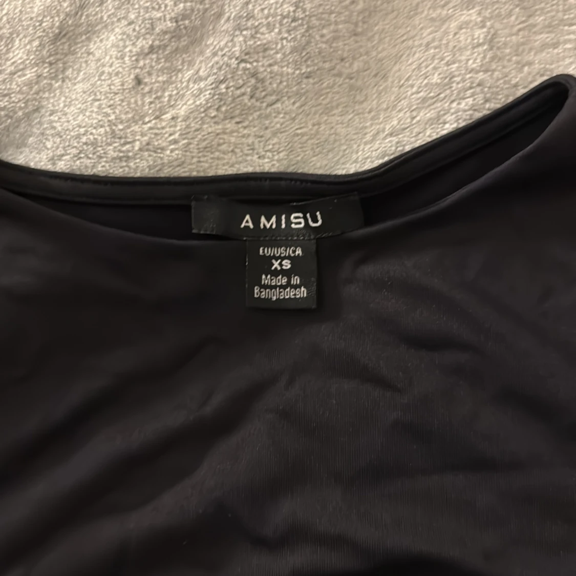 Svart långärmad body från Amisu XS - 2