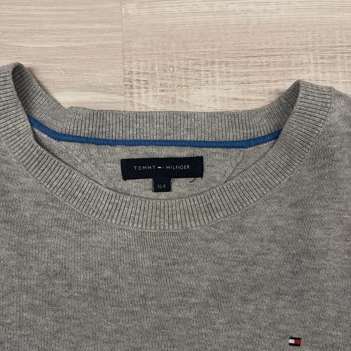 Grå stickad tröja Tommy Hilfiger - 2