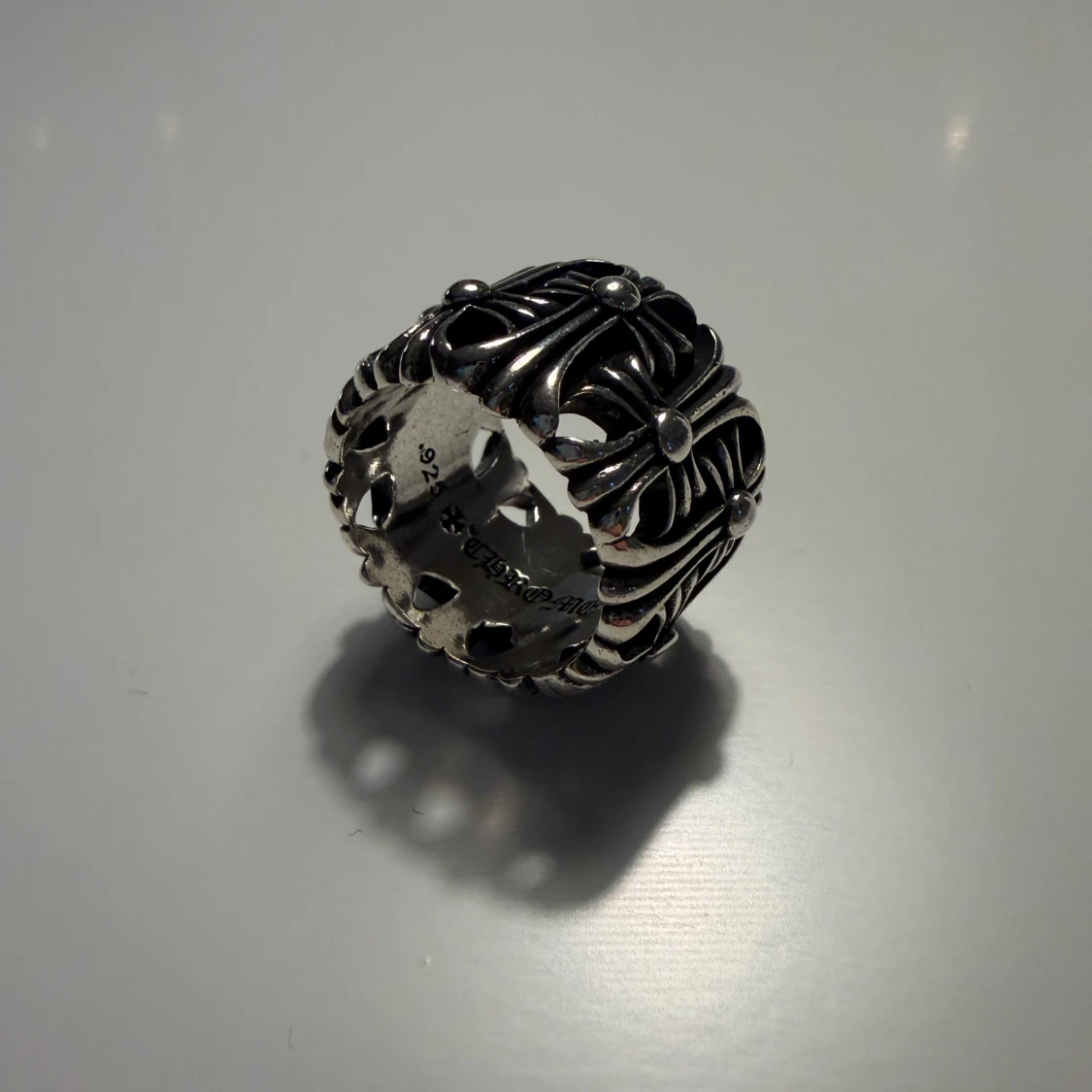 Chrome Hearts bred silverring