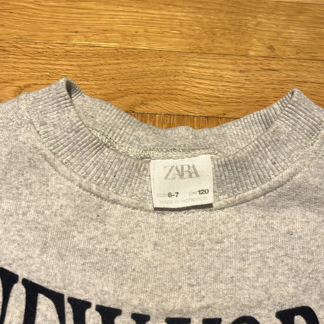 Grå sweatshirt med New York-tryck Zara - 1