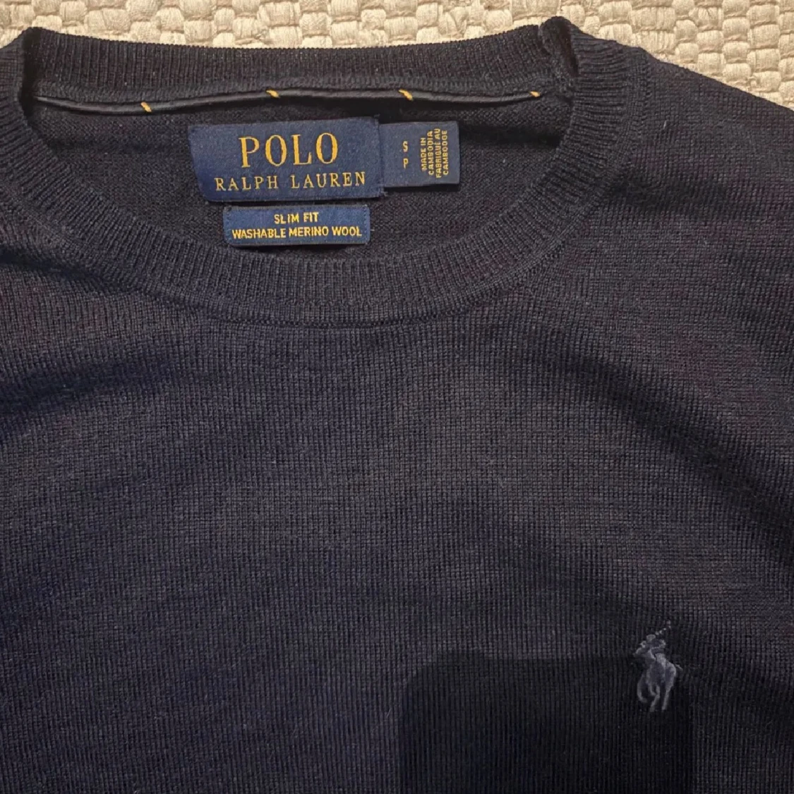 Svart merinoullströja från Polo Ralph Lauren - 1