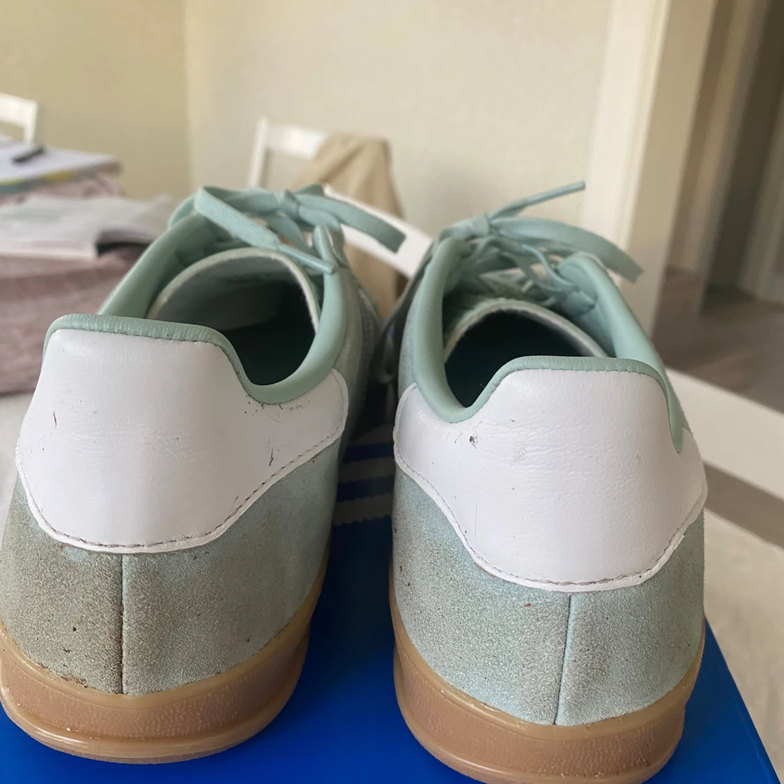 Adidas Gazelle gröna sneakers - 4