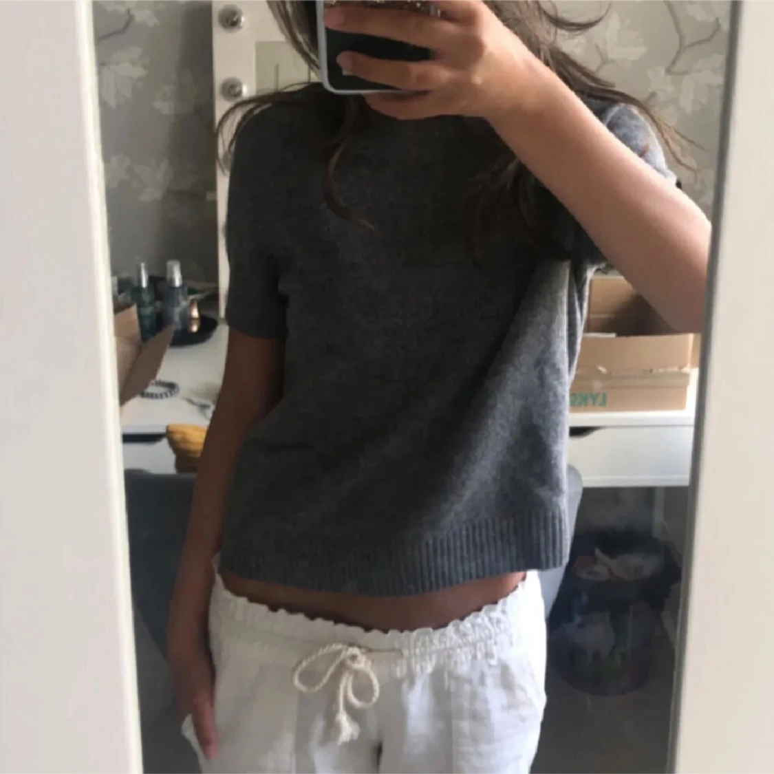 Stickad T-shirt - 2