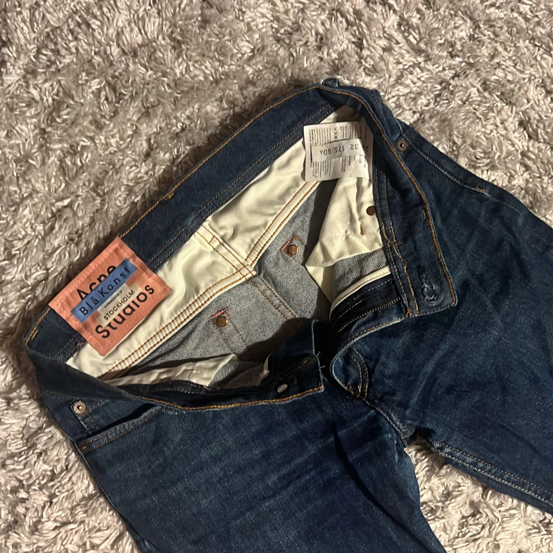 Acne Blå Konst Jeans - 1