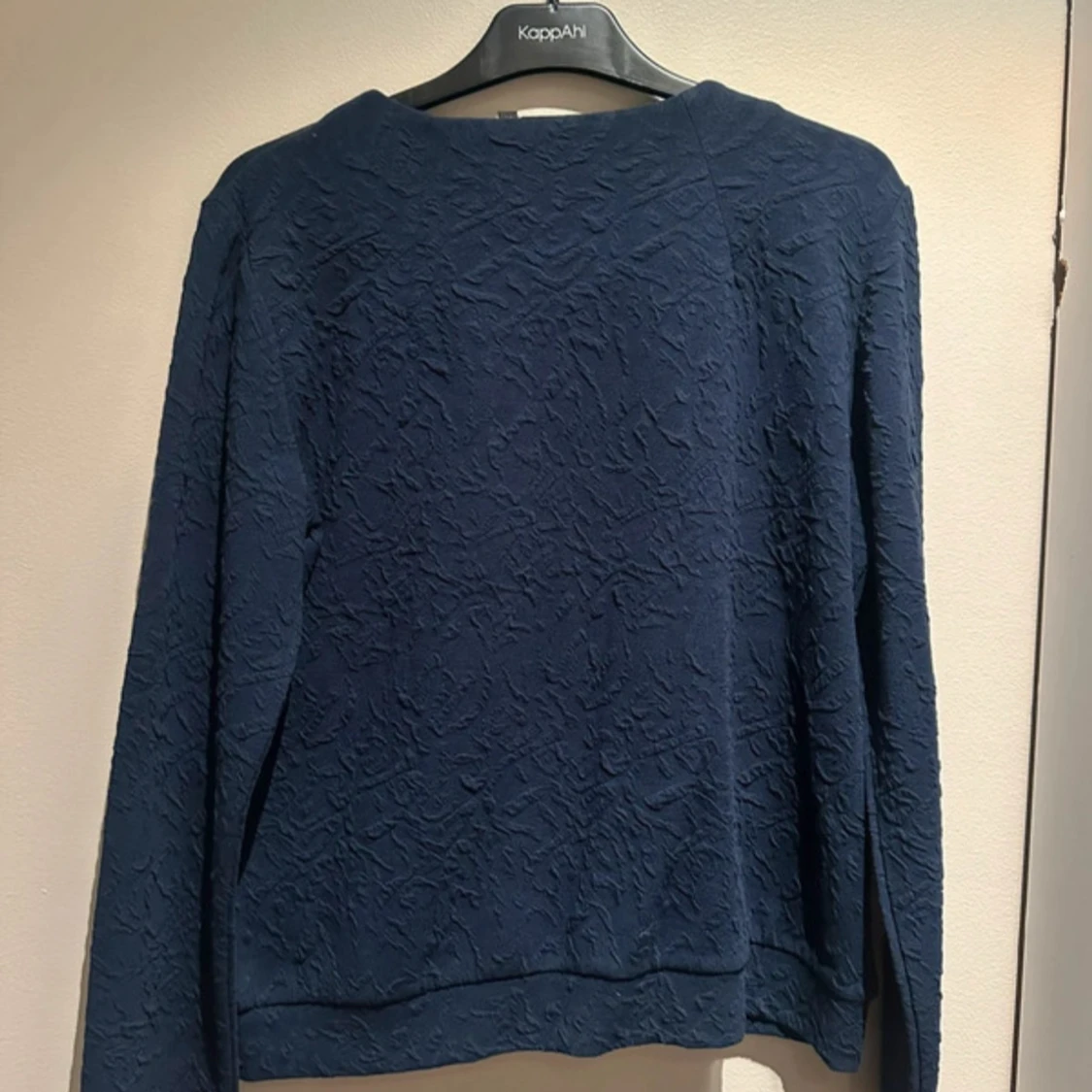 Mörkblå cardigan jacka från KappAhl - 1