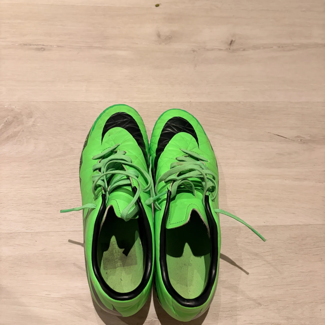 Nike Hypervenom gröna fotbollsskor - 2