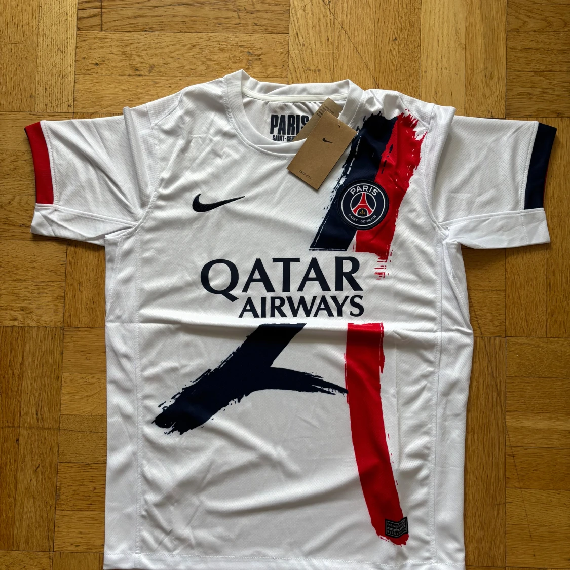 PSG vit matchtröja Nike