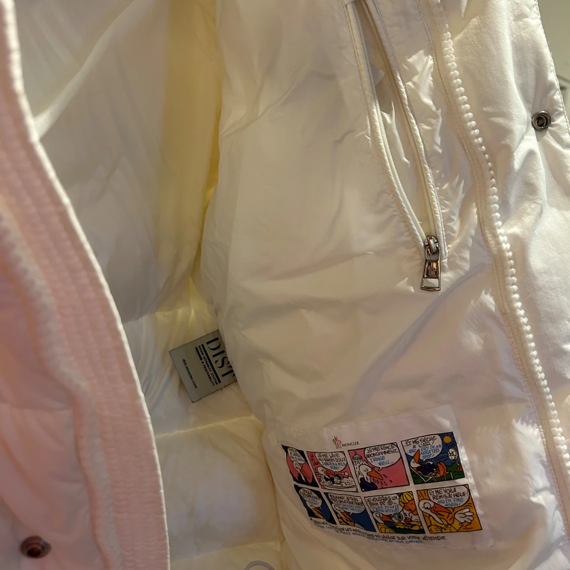 Vit Moncler jacka - 3