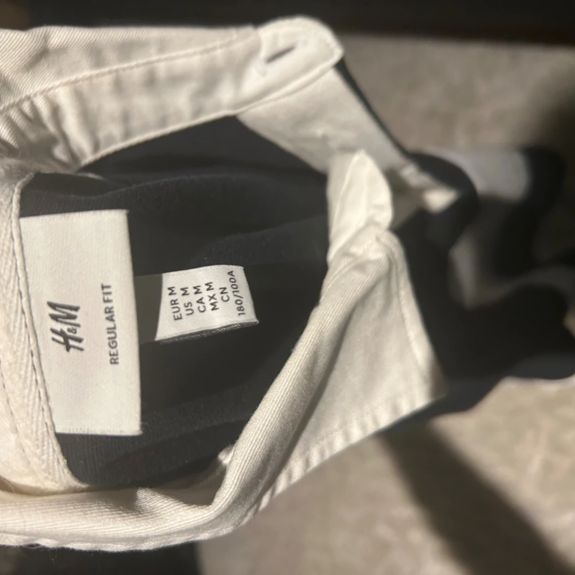 Randig pikétröja från H&M svart/vit - 2