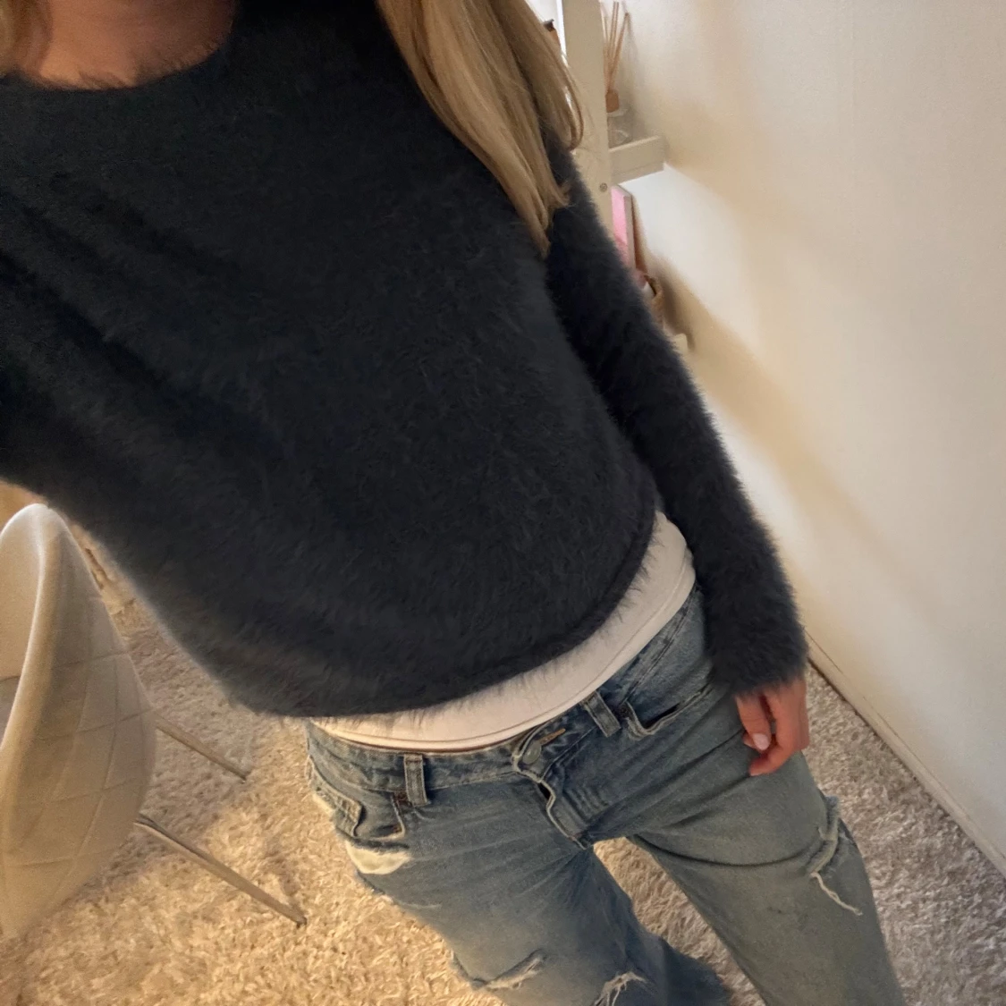 Fluffig tröja - 1