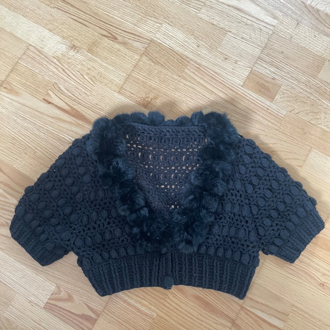 Kofta med päls  - 2