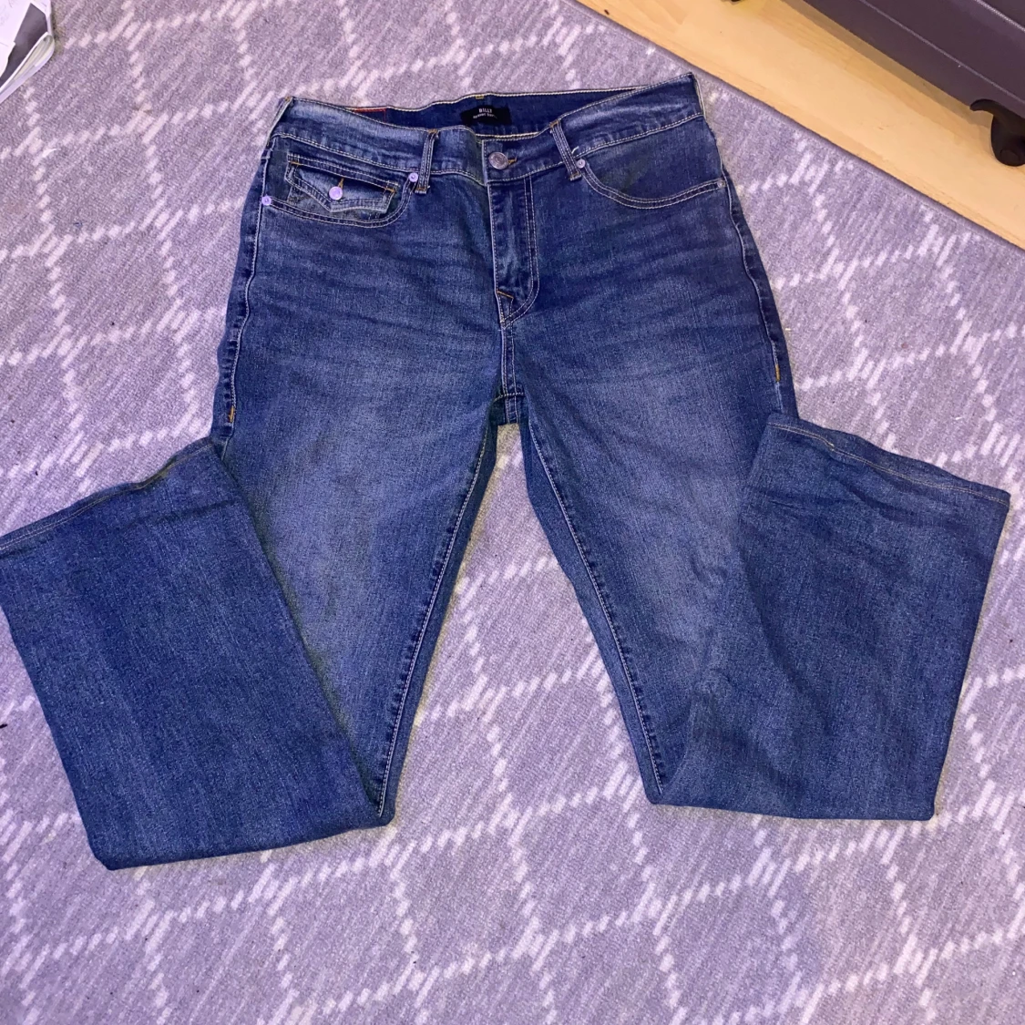 True Religion blå bootcut jeans