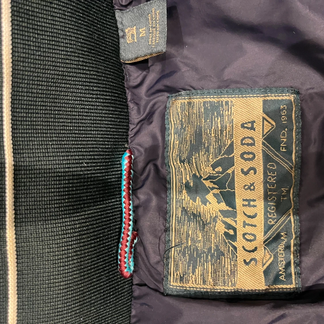 Grå pufferjacka Scotch & Soda - 1