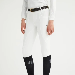 Vienna mayadelorez byxor - vita tävlingsbyxor i modellen vienna compression från maya delorez. använda 1 gång, helskodda och är i toppskick. nypris 1800kr. 