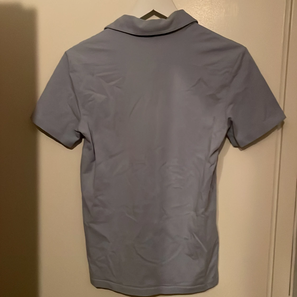 Ljusblå pikétröja från H&M XS - 1