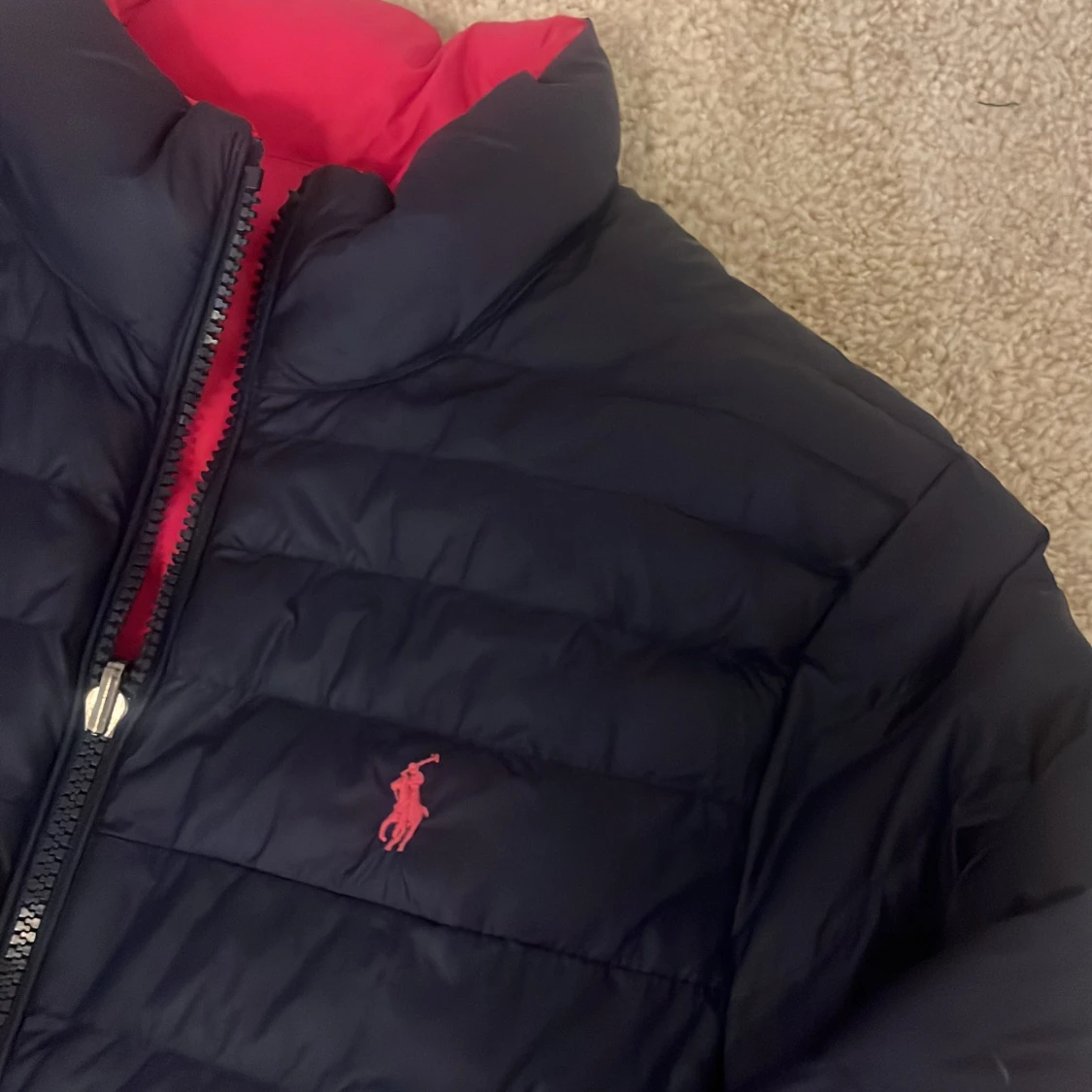 Mörkblå vändbar jacka från Polo Ralph Lauren - 1