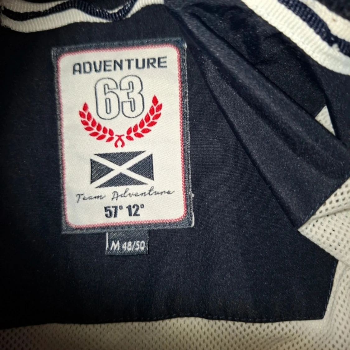 Vit vindjacka Team Adventure M - 2