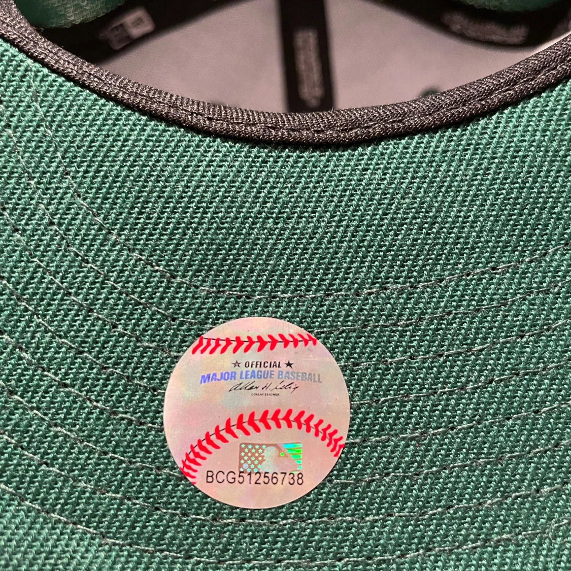 Grön Oakland A's keps från New Era - 2