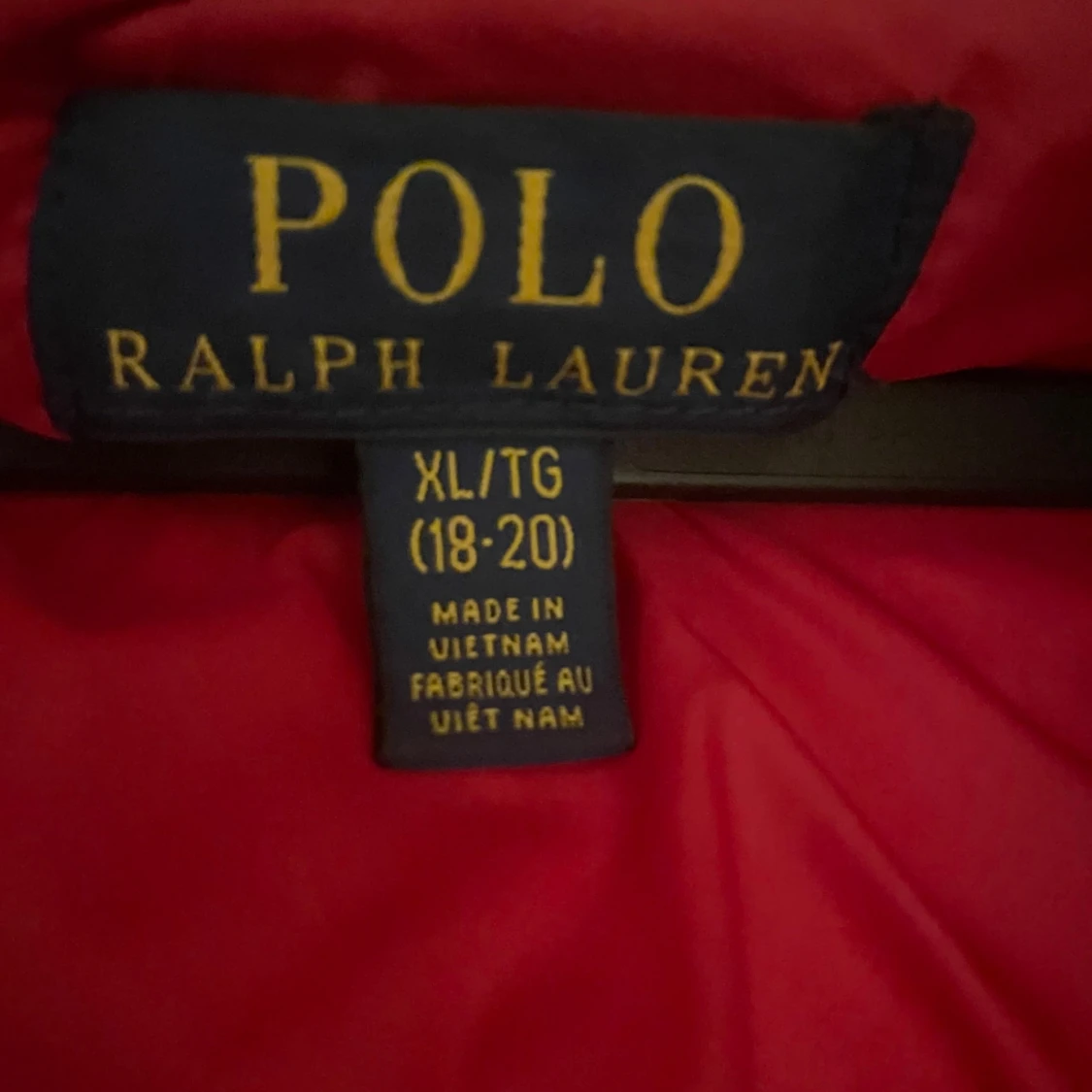 Mörkblå pufferjacka Polo Ralph Lauren Barn XL(xs-s herr) - 3