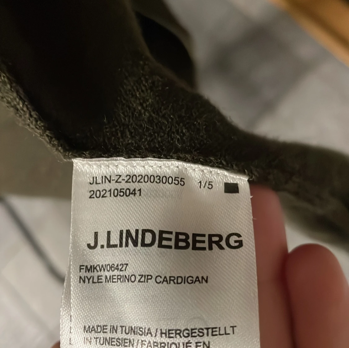 J.Lindberg merino zip - 4