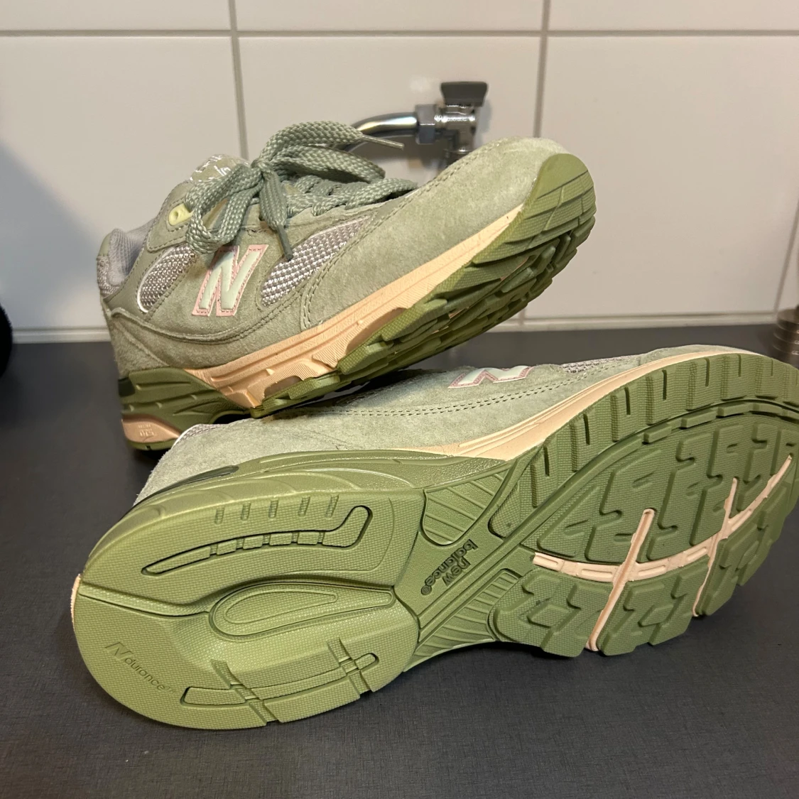 New Balance 993 JFG gröna sneakers - 2