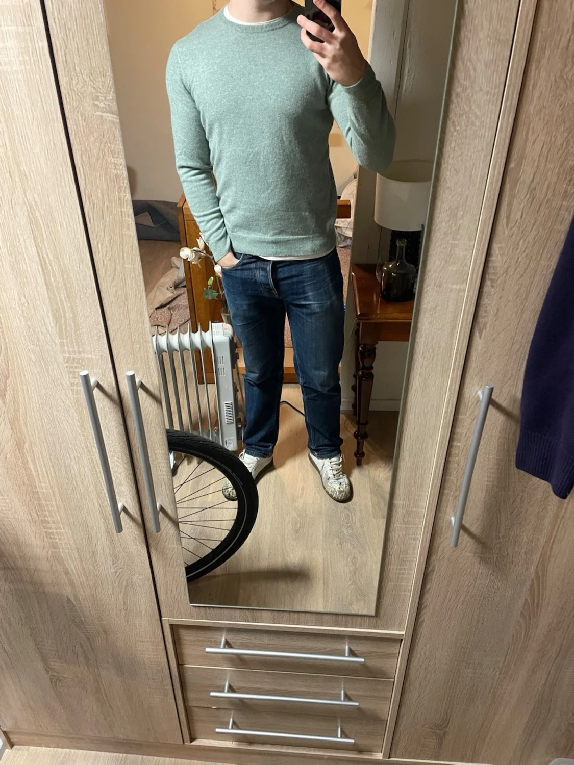 David’s cashmere tröja