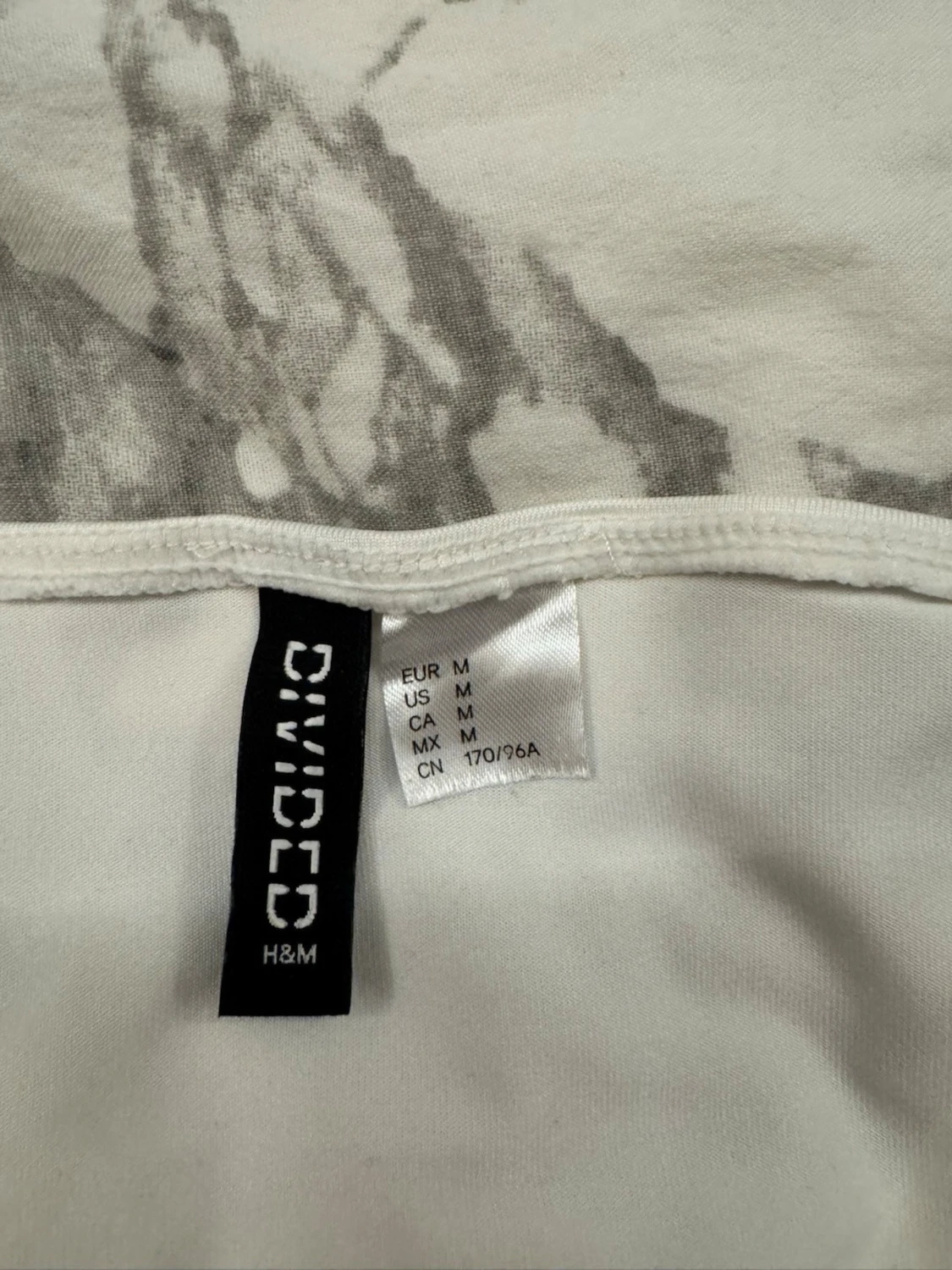 Vit halterneck topp från H&M Divided - 2