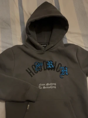 Hoodrich Hoodie - En grå Hoodrich Hoodie - pris går o diskutera