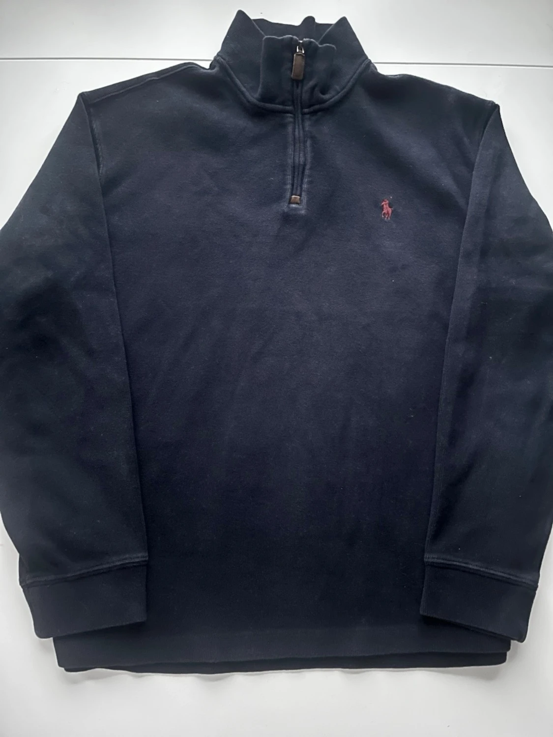 Marinblå half zip från Polo Ralph Lauren