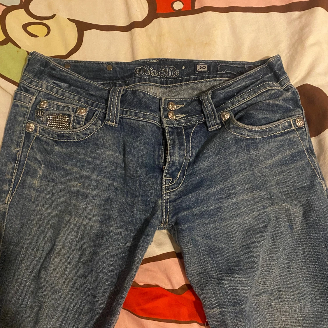 Miss Me blå jeans - 3