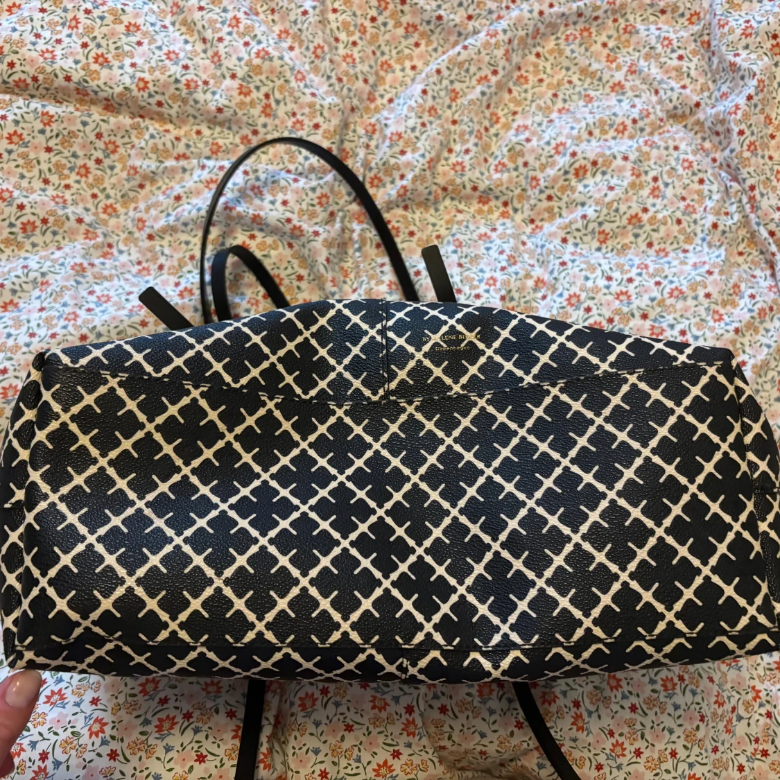 Svartvit axelväska från By Malene Birger - 2