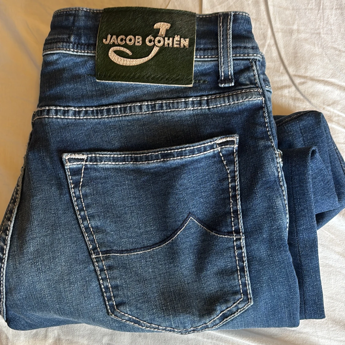 Blå jeans från Jacob Cohën, stl 31